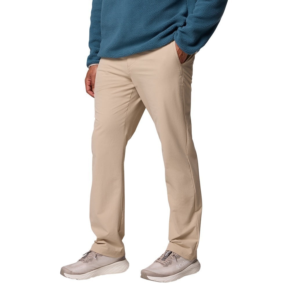 Columbia Mens Khaki Utility Pants Beige Outdoor Travel Size 40